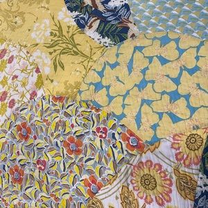 Pottery Barn Handcrafted Quilt and Shams (King)